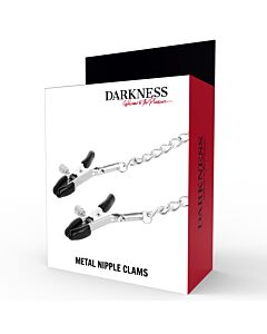 Darkness adjustable nipple clamps metal
