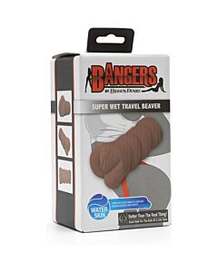 Super wet travel beaver - brown