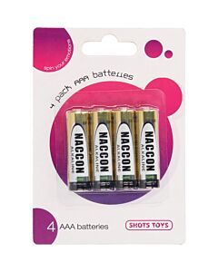 4 pack aaa batteries