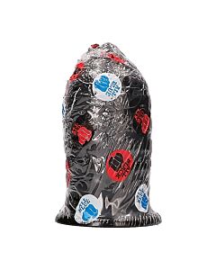 All black anal plug  16cm