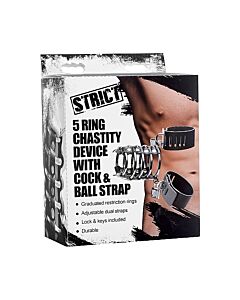Gates of hell chastity device