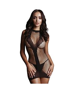 Sensual Mesh Noir Dress