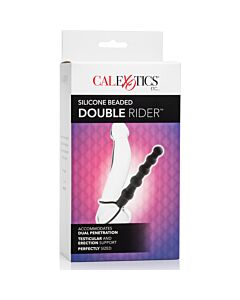 Beaded double rider black