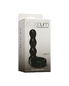 Platinum - premium silicone - the double dip 2 black