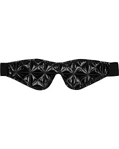 Luxury eye mask black