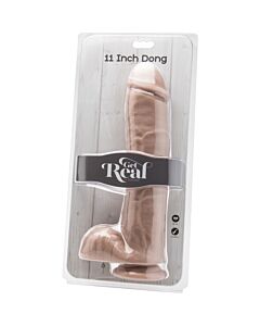 Cock 11 inch w/ balls flesh