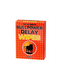 Bullpower delay wipes ( 6 x 2 ml)