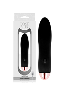 Rechargeable Eclipse Vibrator - Black 7 Speeds