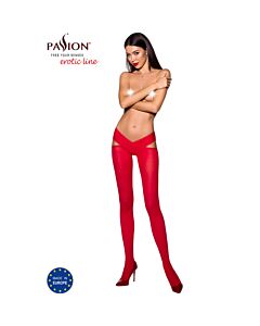 Passion Red 3/4 Stockings - Seduction 60 Den