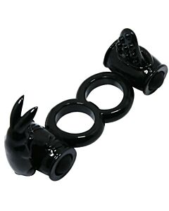 Double Bunny Bliss Ring