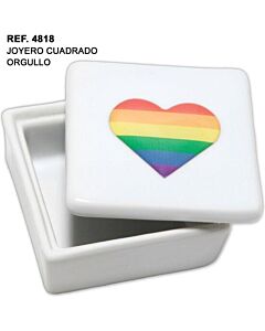 LGBT Heart Jewelry Box