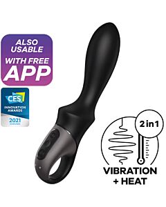 ClimaxHeat Anal Vibrator - Black
