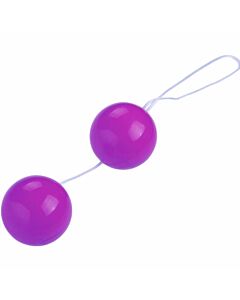 Purple Unisex Twin Balls
