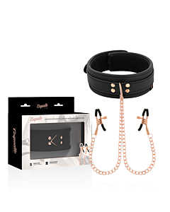 Coquette Neoprene Nipple Clamps Collar