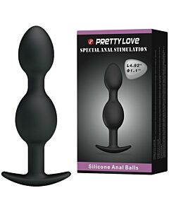 Black Bliss Anal Beads