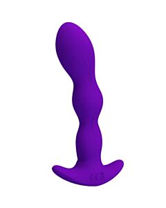 Vibrating Purple Anal Massager