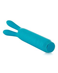 Teal Rabbit Vibrating Bullet