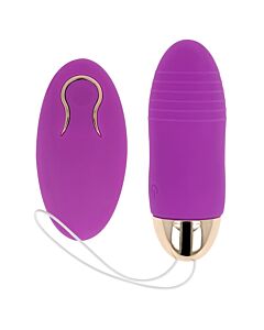 Remote Control Vibrating Egg Purple Bliss