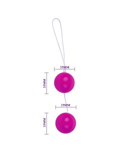 Purple Unisex Twin Balls