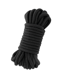 Black Shibari Rope 20m