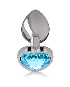Blue Heart Anal Plug