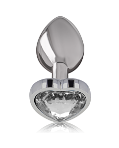 Aluminum Heart Anal Plug
