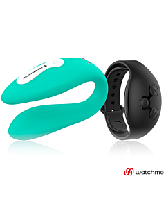 Watchme Dual Tech Aqua/Black Vibrator
