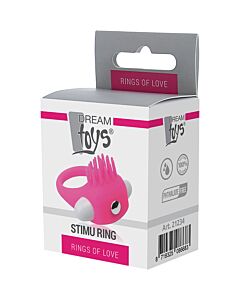 Stimulating Ring Love Ring - Pink
