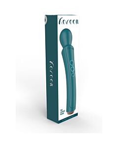 Curved Massager Wand - Green