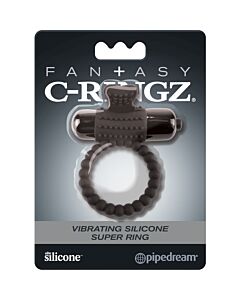 Black Fantasy Vibrating Ring