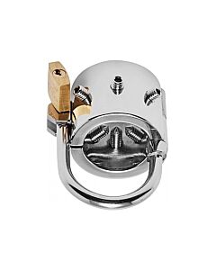 Spiked cbt ball stretcher scrotum seperator