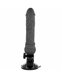 Remote Control Vibrating Cock Ring 19.5cm - Black