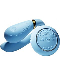 Zalo versailles fanfan couples massager - blue