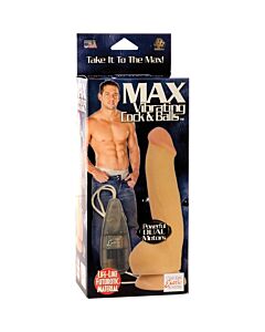 Max vibrating cock and balls