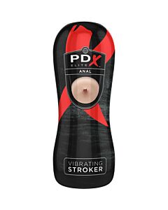 Pdx elite vibrating anal stroker