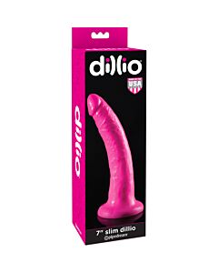 Dillio dildo 17.8 cm - pink
