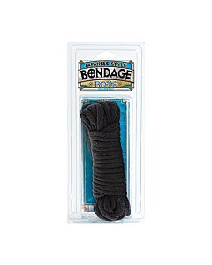 Cotton bondage rope japanesse - black