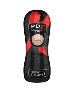 Pdx elite vibrating oral stroker