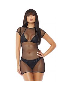 Constraint chemise black