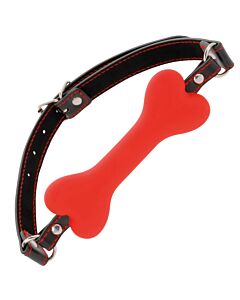 Red Dark Ball Gag