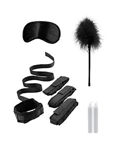 Bed bindings restraint kit - black