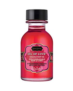 Kamasutra kissable oil of love foreplays strawberry dreams 22 ml