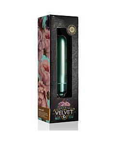 Rocks-off vibrating bullet touch of velvet aqua lily