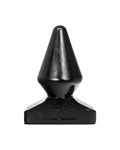 All black anal plug 18,5cm