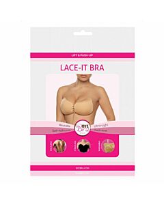 Byebra lace-it bra cup d in nude