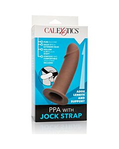 Ppa with jock strap - brown