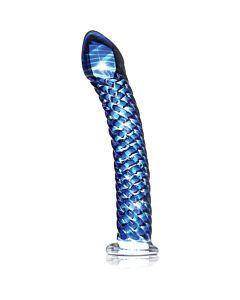 Icicles number 29 hand blown glass massager