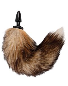 Silicone Dark Plug Natural Tail 10cm