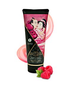 Shunga massage cream kissable raspberry emotion 200ml