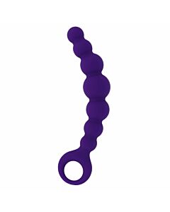 Intense Purple Anal Beads